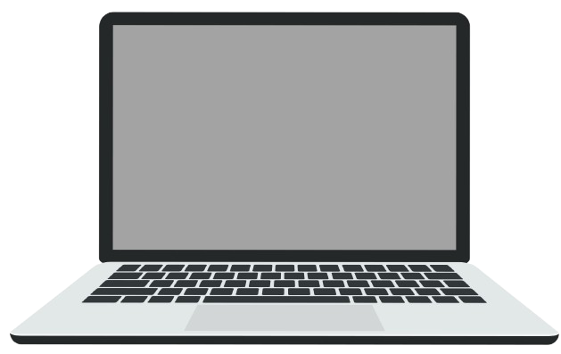 UNIDES ERP dashboard displayed on a laptop screen